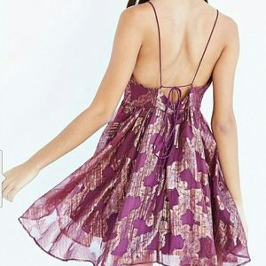 Kimchi Blue UO Tangelica Tie Back Party Dress Sz 6